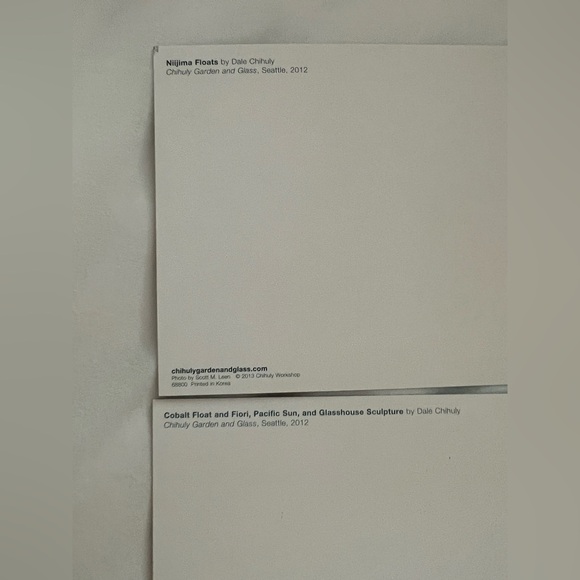 NEW Chihuly Garden and Glass Postcards - Picture 2 of 4